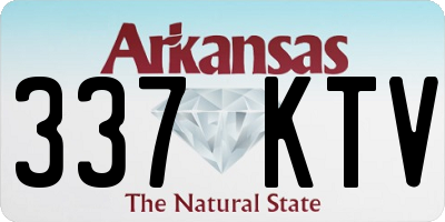AR license plate 337KTV
