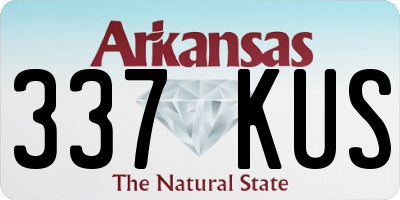 AR license plate 337KUS