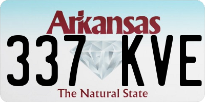 AR license plate 337KVE