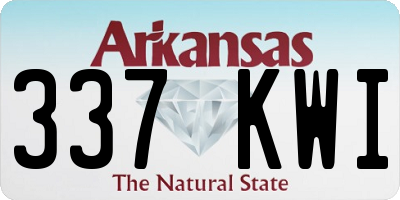 AR license plate 337KWI