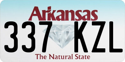 AR license plate 337KZL