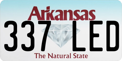 AR license plate 337LED