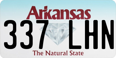 AR license plate 337LHN