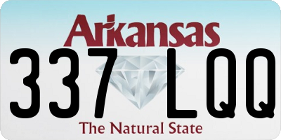 AR license plate 337LQQ