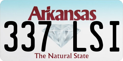 AR license plate 337LSI