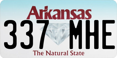 AR license plate 337MHE