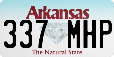 AR license plate 337MHP
