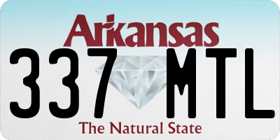 AR license plate 337MTL
