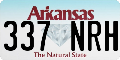 AR license plate 337NRH
