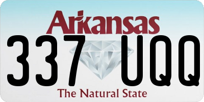 AR license plate 337UQQ