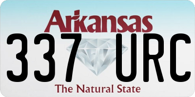 AR license plate 337URC