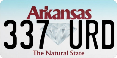 AR license plate 337URD