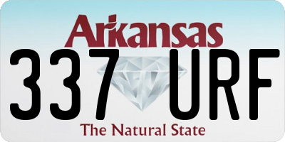 AR license plate 337URF