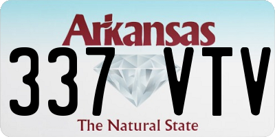 AR license plate 337VTV