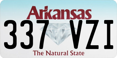 AR license plate 337VZI
