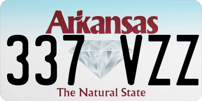AR license plate 337VZZ