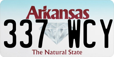 AR license plate 337WCY