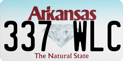 AR license plate 337WLC