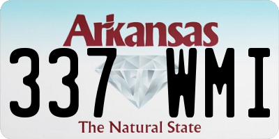 AR license plate 337WMI
