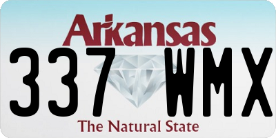 AR license plate 337WMX