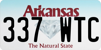 AR license plate 337WTC