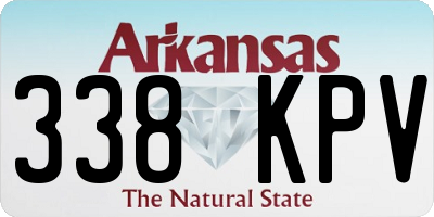 AR license plate 338KPV