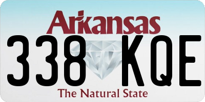 AR license plate 338KQE