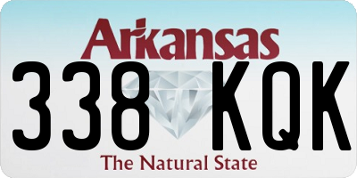 AR license plate 338KQK