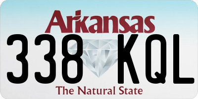 AR license plate 338KQL