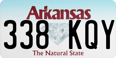 AR license plate 338KQY