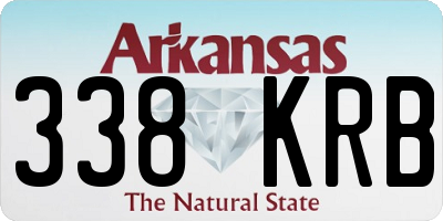 AR license plate 338KRB