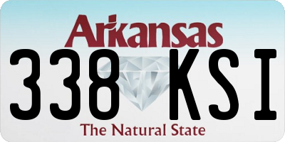 AR license plate 338KSI