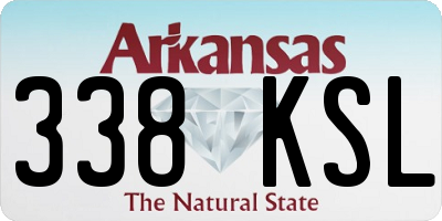 AR license plate 338KSL