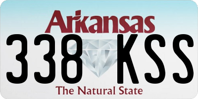 AR license plate 338KSS