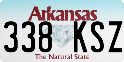 AR license plate 338KSZ
