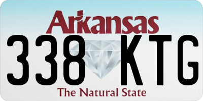 AR license plate 338KTG