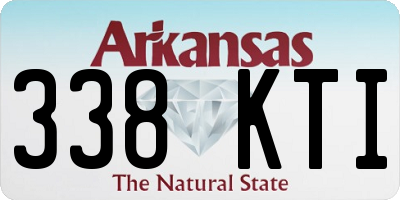 AR license plate 338KTI