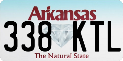 AR license plate 338KTL