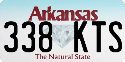 AR license plate 338KTS