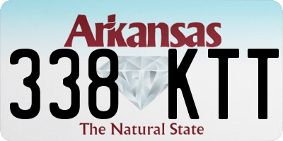 AR license plate 338KTT