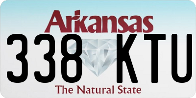 AR license plate 338KTU