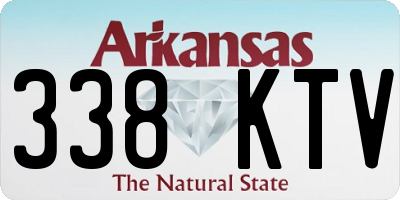 AR license plate 338KTV