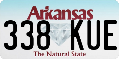 AR license plate 338KUE