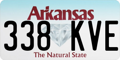 AR license plate 338KVE