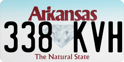 AR license plate 338KVH