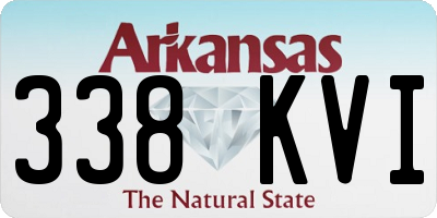 AR license plate 338KVI