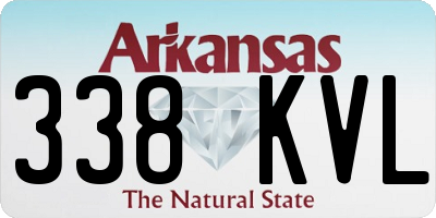 AR license plate 338KVL