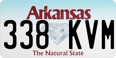 AR license plate 338KVM