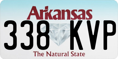 AR license plate 338KVP