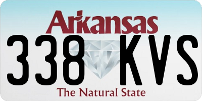 AR license plate 338KVS